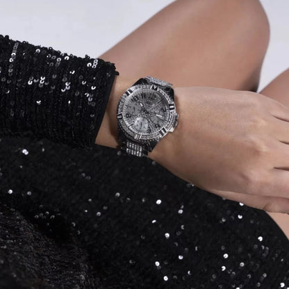 Guess W1156L1 Ladies Frontier Silver Watch