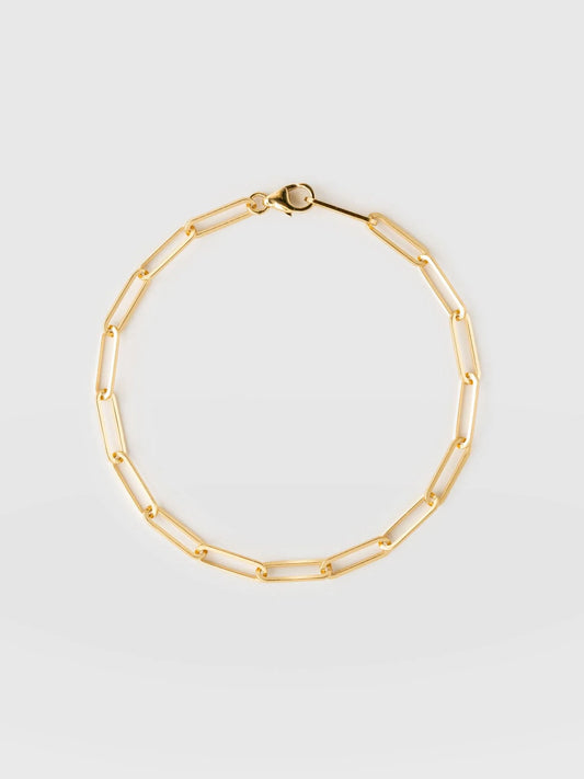 Saint + Sofia -Link Chain Bracelet - Gold